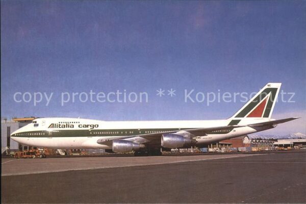 Flugzeuge Zivil Alitalia Cargo Boeing 747/243B F I-DEMC