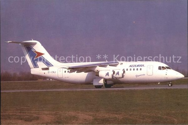 Flugzeuge Zivil BaE-146 Avro RJ 85 Azzurra EI-CNJ c/n E