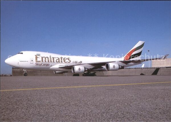 Flugzeuge Zivil Emirates Sky Cargo Boeing 747-400F N408