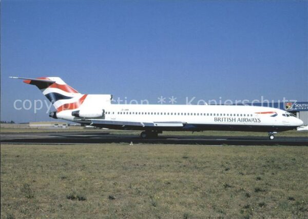 Flugzeuge Zivil British Airways Boeing B-727-294 ZS-OBM