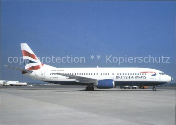 Flugzeuge Zivil British Airways Boeing B-737-4S3 G-BVNM