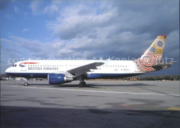 Flugzeuge Zivil British Airways Airbus A-320-211 G-BUSJ