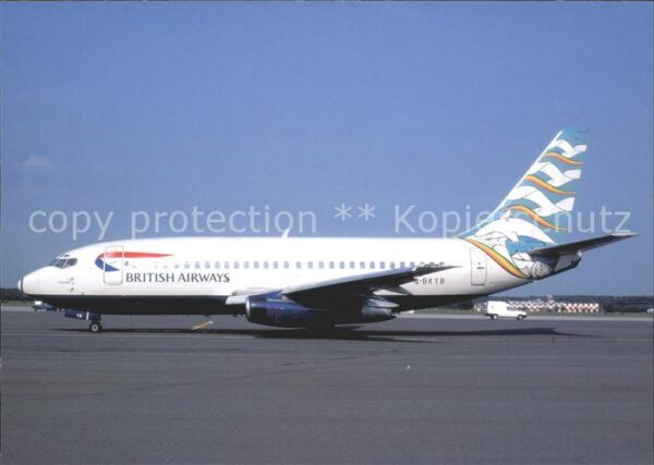 Flugzeuge Zivil British Airways Boeing B-737-236 G-BKYB