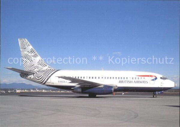 Flugzeuge Zivil British Airways Boeing B-737-236 G-BGDJ