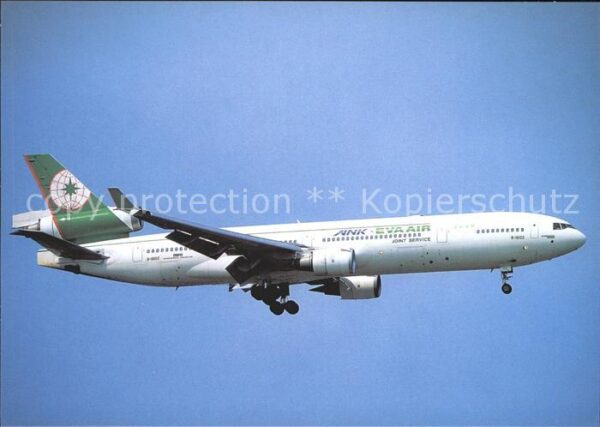 Flugzeuge Zivil Eva Air ANK MD11 B-16102 c/n 48543/572