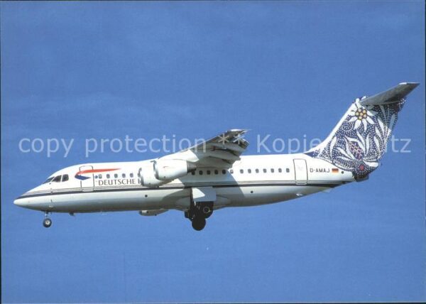 Flugzeuge Zivil Deutsche Ba BAe 146-200 D-AMAJ c/n E202