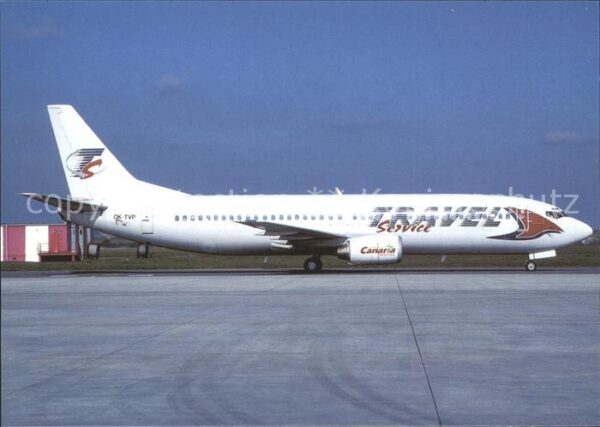 Flugzeuge Zivil Travel Service B-737-4Q8 OK-TVP c/n 242