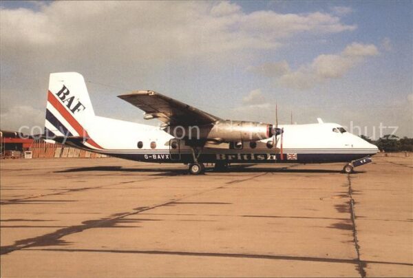 Flugzeuge Zivil G-BAVX HPRT Dart Herald 214 C/N 194 Bri