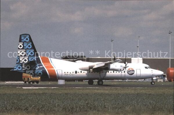 Flugzeuge Zivil Fokker F 50 Fokker PH-OSI