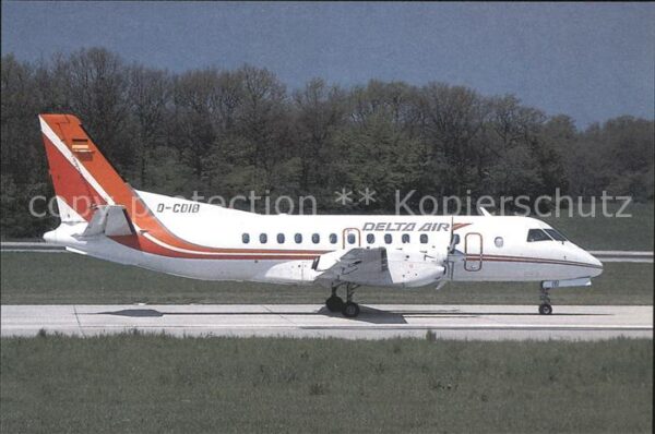 Flugzeuge Zivil Saab 340 Delta Air D-CDIB