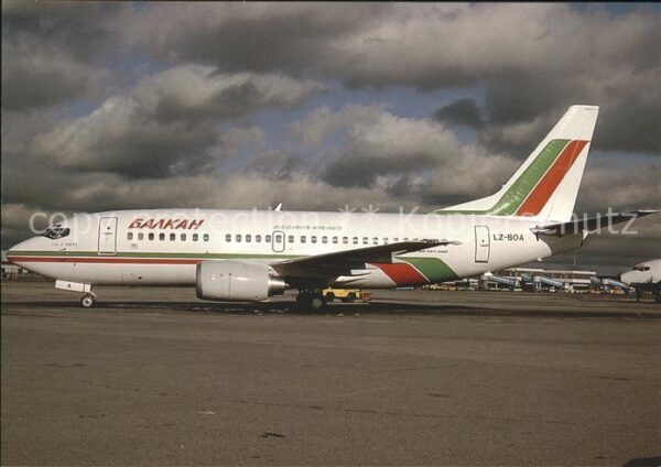 Flugzeuge Zivil Balkan Bulg. Airlines Boeing B.737-53A