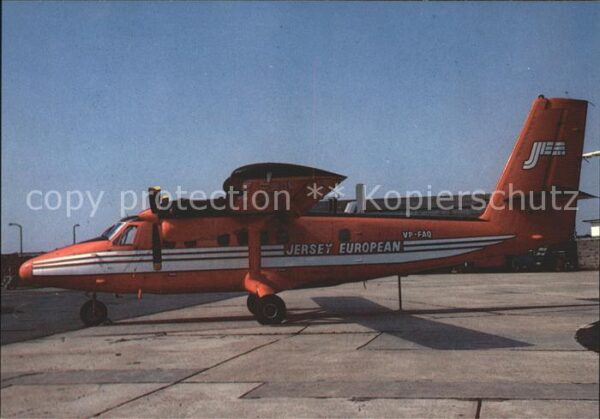 Flugzeuge Zivil Jersey European Airways Ltd. DHC 6-3410