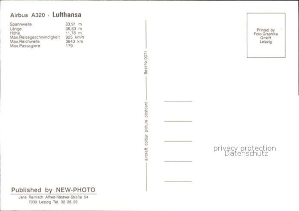 Lufthansa Airbus A320 – Bild 2