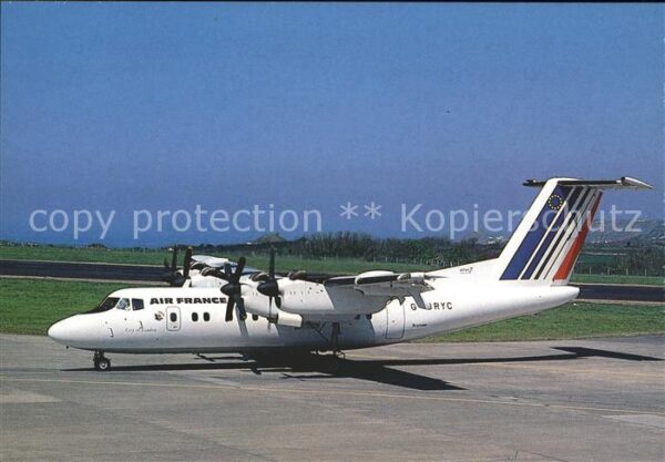 Flugzeuge Zivil Air France Brymon De Havilland Dash 7 G