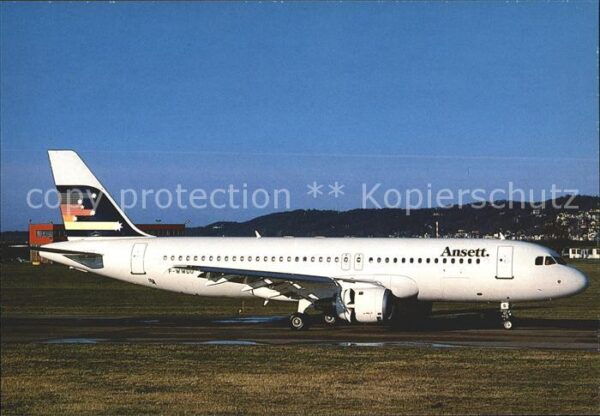 Flugzeuge Zivil Ansett Airbus A-320 F-WWDO