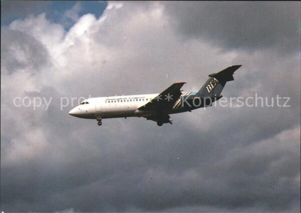 Flugzeuge Zivil Birmingham European Airways BAC 111-400