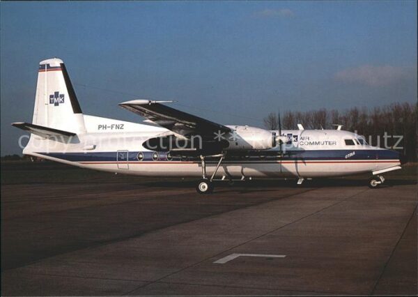 Flugzeuge Zivil TMK Air Commuter Fokker F27 Mk600 c/n 1