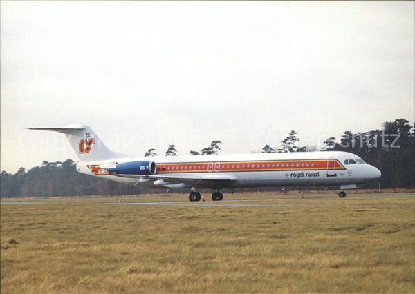 Flugzeuge Zivil Royal Zwazi National Airways Fokker 100