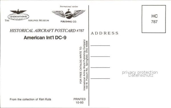 Flugzeuge Zivil American International DC-9 – Bild 2