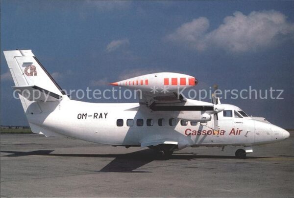 Flugzeuge Zivil Cassovia Air a.s. Let 410 UVP-E5 OM-RAY