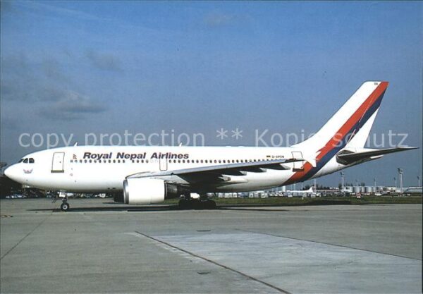 Flugzeuge Zivil Royal Nepal Airlines Airbus A-310.300 D