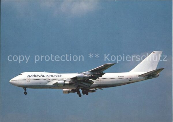 Flugzeuge Zivil National Airlines Boeing 747-243B.