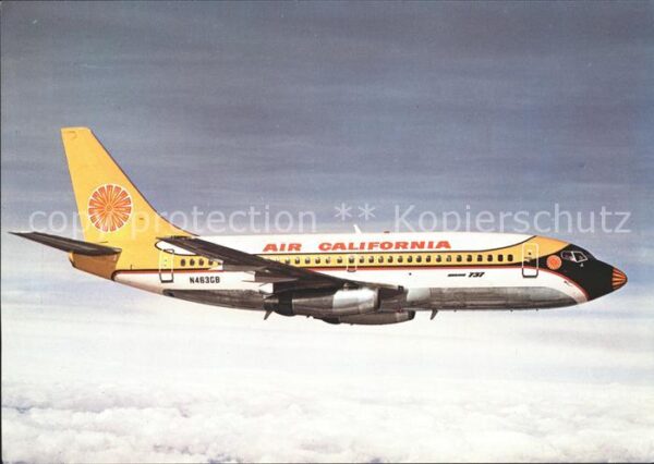 Flugzeuge Zivil Air California Boeing 737-293 Sunjet N4