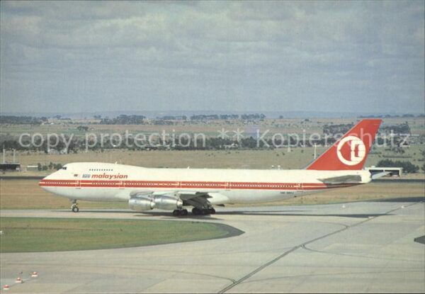 Flugzeuge Zivil Malaysian Airline System B 747-236B 9M-
