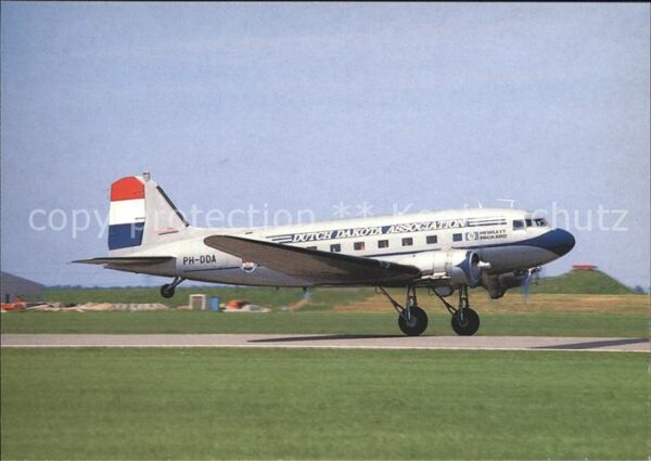 Flugzeuge Zivil PH-DDA c/n 19109 Dutch Dakota Associati
