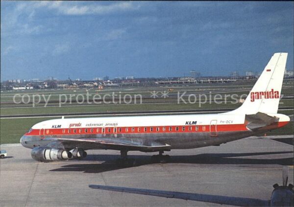 Flugzeuge Zivil DC-8 KLM PH-DCU Garuda Indonesian Airwa