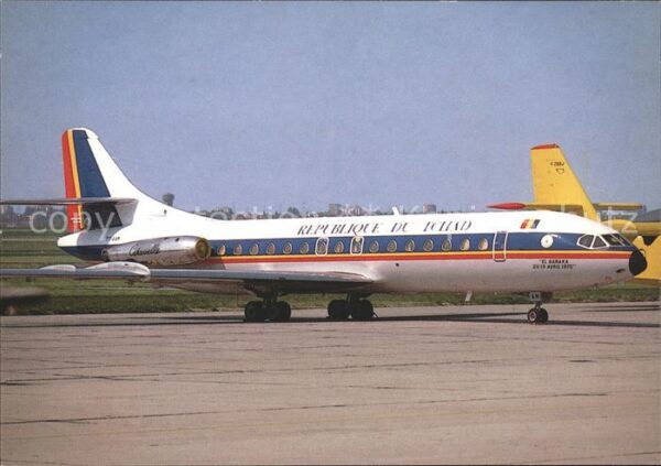 Flugzeuge Zivil Republique du Tchad Caravelle