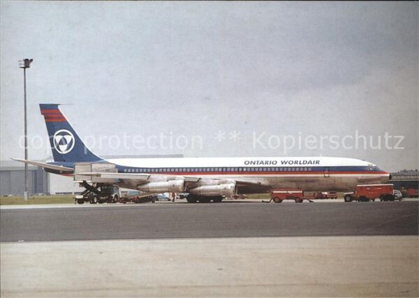 Flugzeuge Zivil Boeing 707 Ontario Worldair
