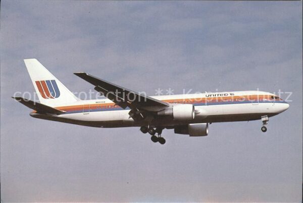 Flugzeuge Zivil United Airlines Boeing 767. N602UA 2186