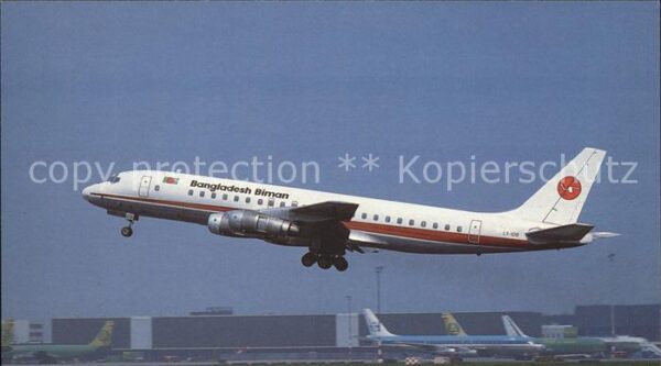 Flugzeuge Zivil Bangladesh Biman LX-IDB Douglas DC-8-53