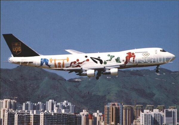 Flugzeuge Zivil UPS Olympic Games Worldwide Partner Boe