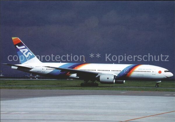 Flugzeuge Zivil JAS Japan Air System Boeing 777-289 JA8