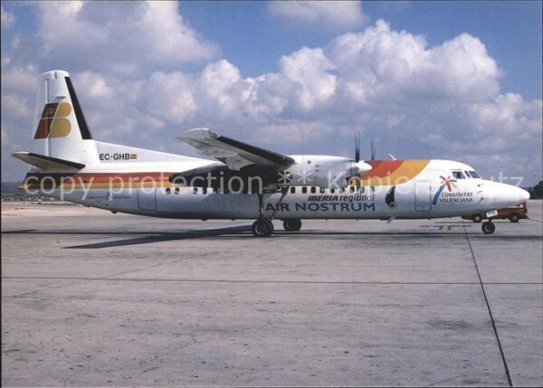Flugzeuge Zivil Iberia Regional Fokker 50 EC-GHB c/n 20