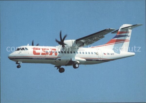 Flugzeuge Zivil Aerospatiale/Alenia ATR42-400 OK-AFF cn