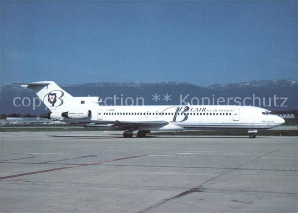 Flugzeuge Zivil Boeing 727-2H3 Adv. F-GGGR cn 20822 Bel