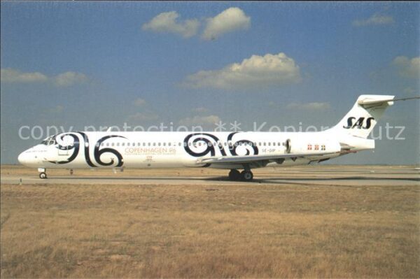 Flugzeuge Zivil SAS MD-87 SE-DIP C/N 53010