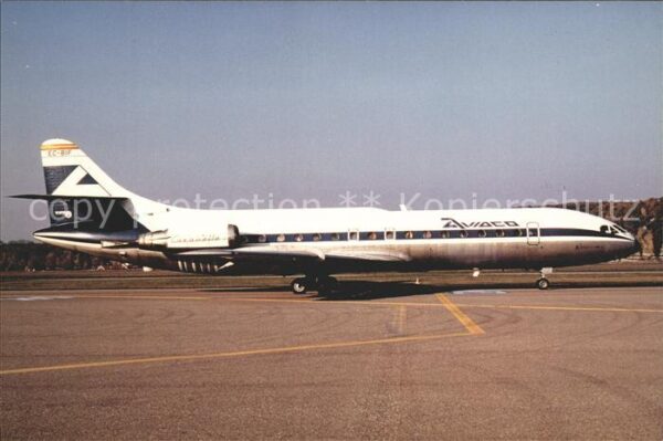 Flugzeuge Zivil Aviaco Caravelle 10B EC-BIF C/N 232
