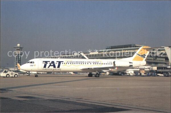 Flugzeuge Zivil TAT F-100 F-GIOK C/N 11455