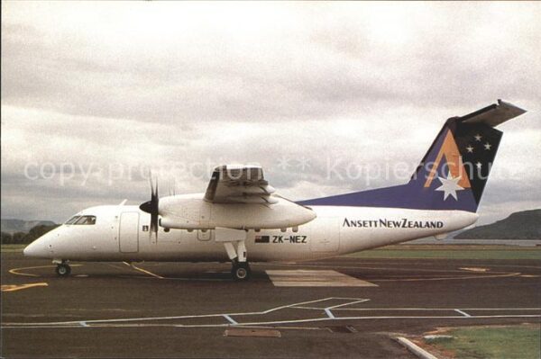 Flugzeuge Zivil Ansett New Zeeland Dash-8-102 ZK.NEZ C/