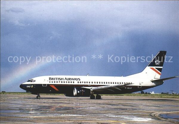 Flugzeuge Zivil T-A-T British Airways Boeing 737.300 F-