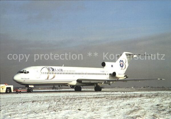 Flugzeuge Zivil Belair Ile de France Boeing 727.200 F-G