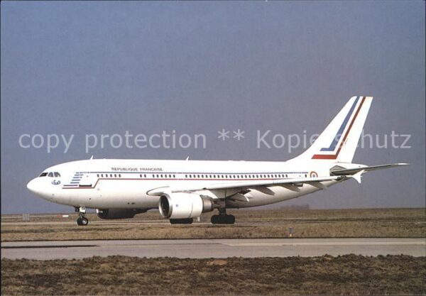 Flugzeuge Zivil Republique Francaise Airbus A.310.300 F