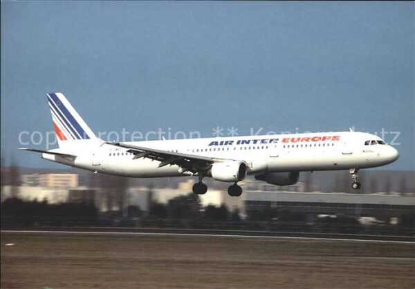 Flugzeuge Zivil Air Inter Europe Airbus A.321 F-GHZC