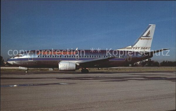 Flugzeuge Zivil PIEDMONT Boeing 737-301 AL 031 N313P S/