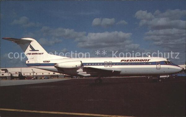 Flugzeuge Zivil PIEDMONT Fokker F28-4000 AL029 N206P S/
