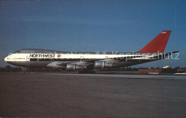 Flugzeuge Zivil NORTHWEST Boeing 747-227B AL 027 N364US